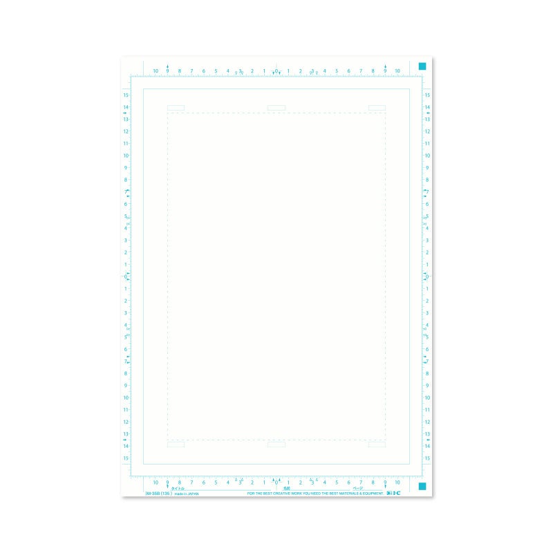 IC Manga Manuscript Paper B4 135KG IM-35B - Image 2